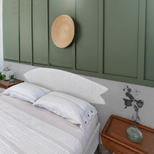 Load image into Gallery viewer, "Chill" double bed in Bouclè Pearl fabric