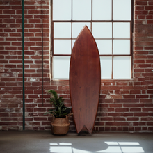 Carica l'immagine nel visualizzatore di Gallery, Tavola surf decorativa "Wood" - size XL