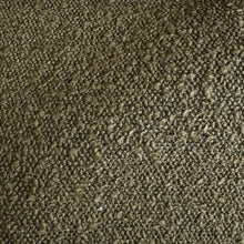 Load image into Gallery viewer, "Cima" container pouf in Bouclè Olive fabric and rope