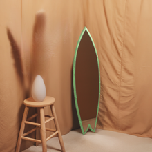 Load image into Gallery viewer, "Forest Mirror" surfboard mirror - size XL