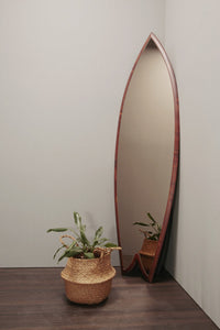 Specchiera "Wood Mirror - specchio Bronze" - size XL