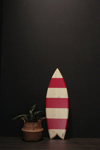 Decorative surfboard "Coral" - size M