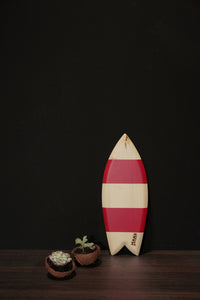 Decorative surfboard "Coral" - size S